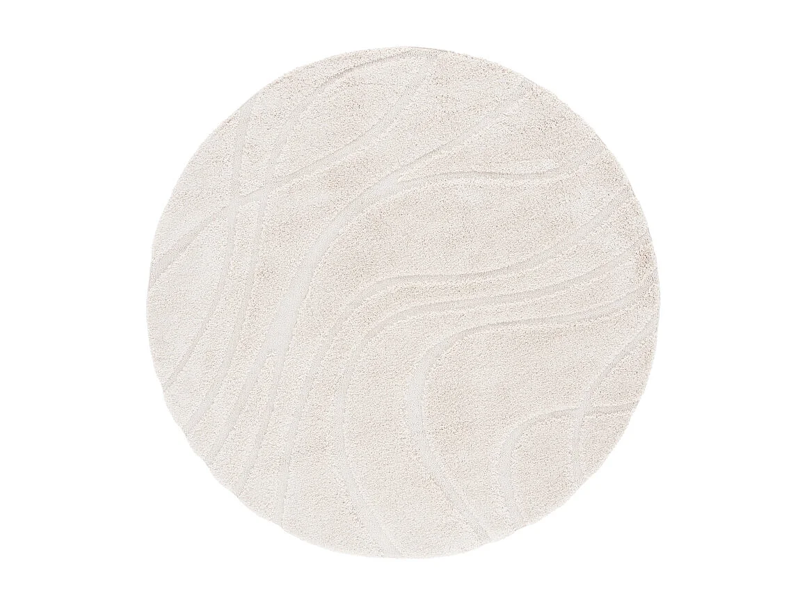 Tapis Crème/Crème 91 X 91 cm - Naples