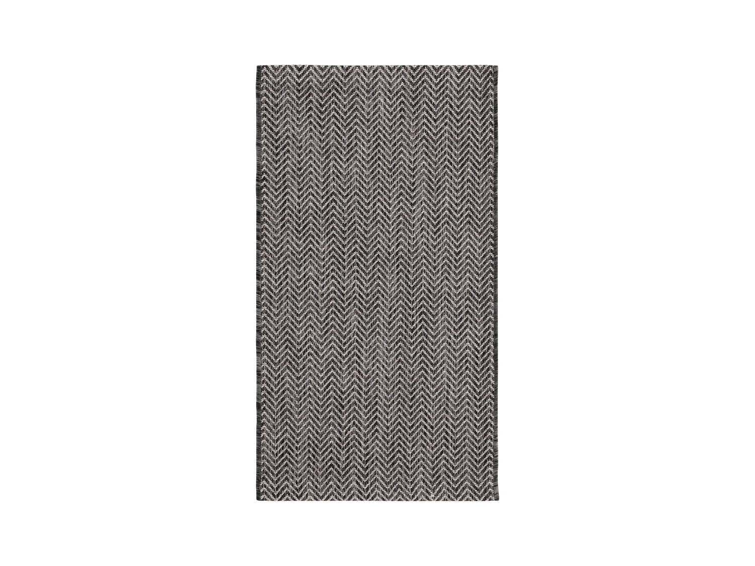 Tapis Noir/Beige 61 X 109 cm - Serenna