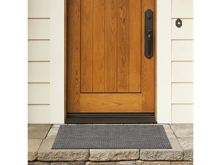 Tapis Noir/Beige 61 X 109 cm - Serenna