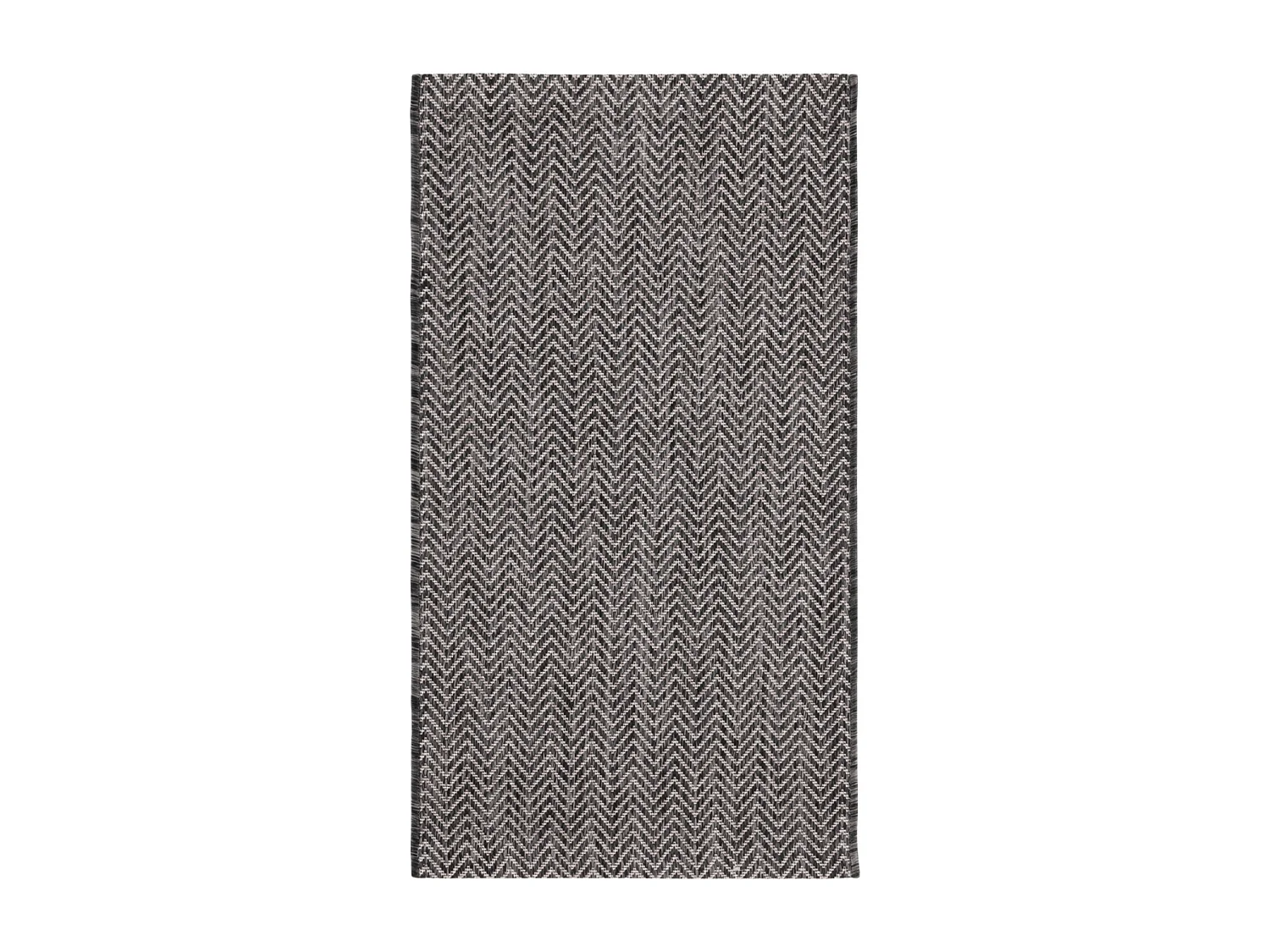 Tapis Noir/Beige 61 X 109 cm - Serenna