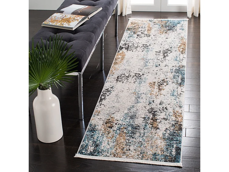 Tapis Neutre/Gris 61 X 91 cm - Belen
