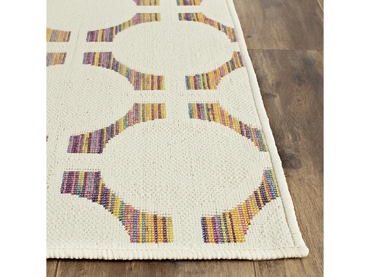 Tapis Neutre/Multicolore 155 X 231 cm - Jose