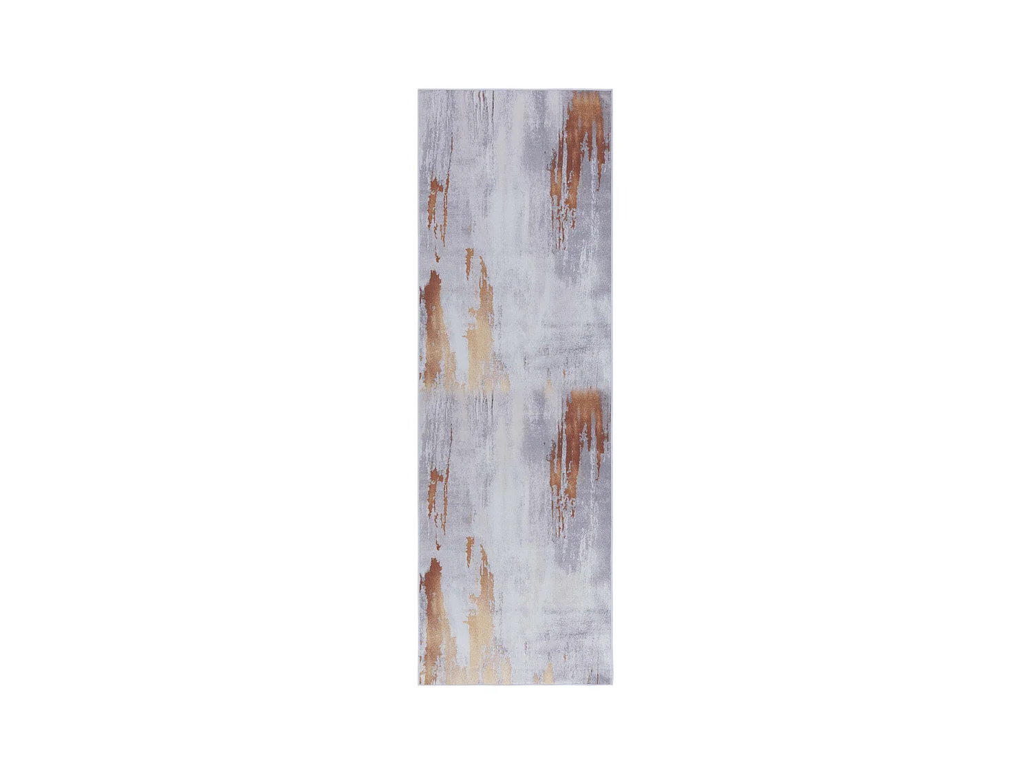 Tapis Gris/Rouge 76 X 244 cm - Iona