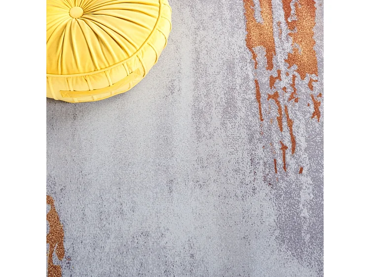 Tapis Gris/Rouge 76 X 244 cm - Iona