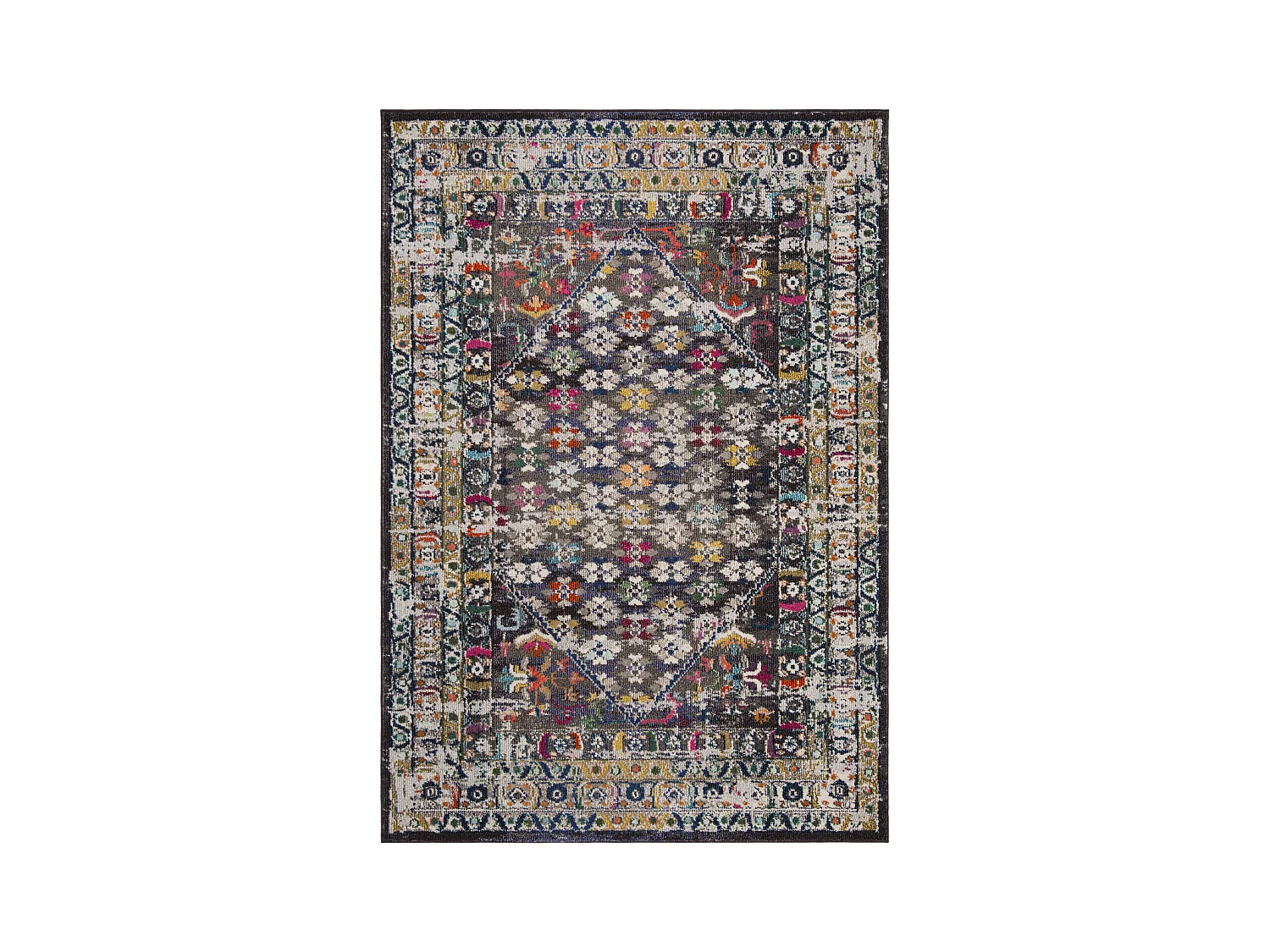Tapis Marron/Gris 155 X 231 cm - Ryleigh