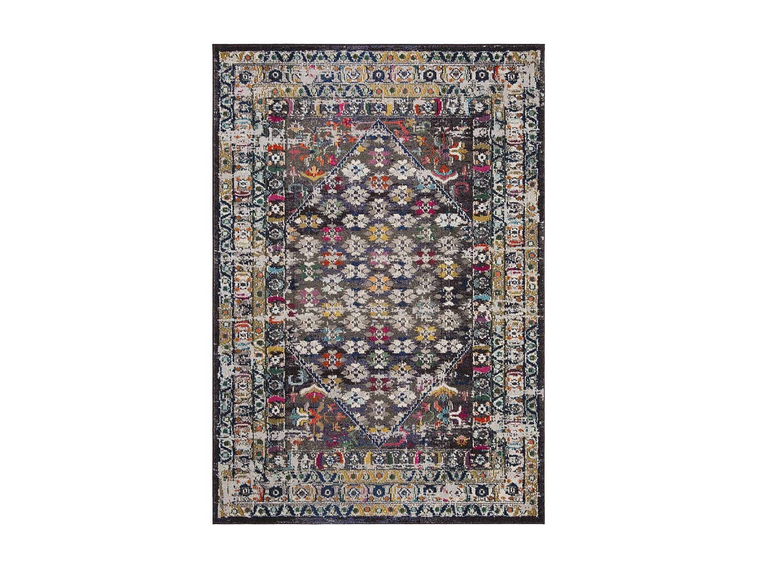 Tapis Marron/Gris 155 X 231 cm - Ryleigh