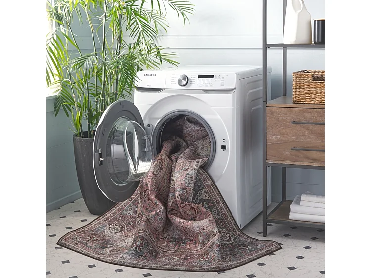 Tapis Rose/Beige 76 X 244 cm - Dahliana