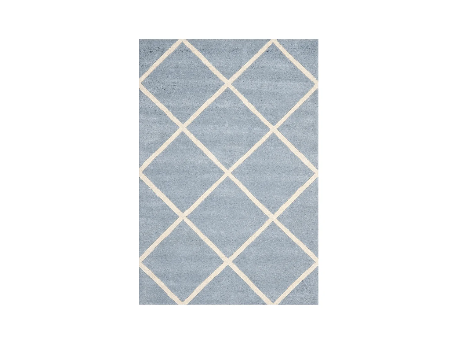 Tapis Bleu/Neutre 122 X 183 cm - Eliza