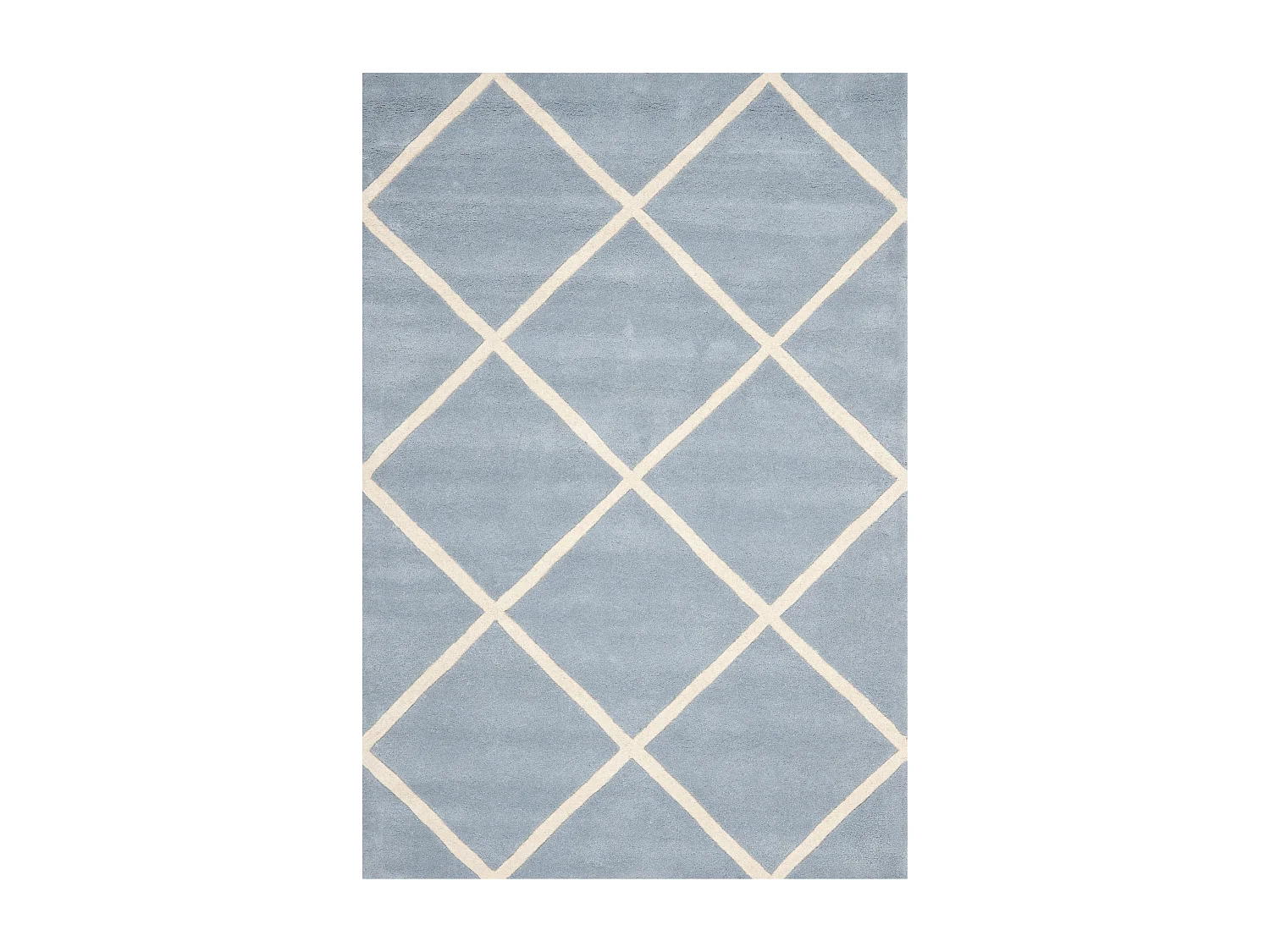 Tapis Bleu/Neutre 122 X 183 cm - Eliza