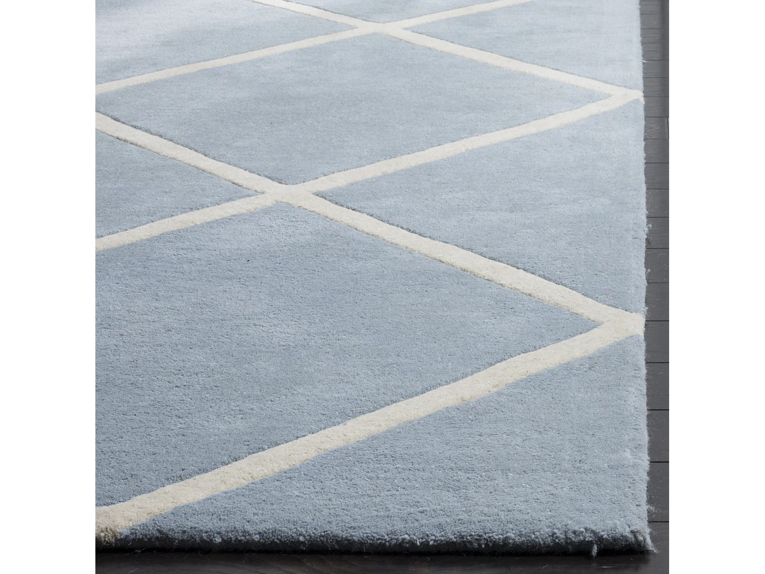 Tapis Bleu/Neutre 122 X 183 cm - Eliza