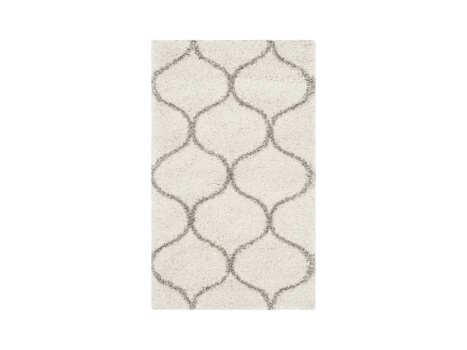 Tapis Neutre/Gris 91 X 152 cm - Zoey