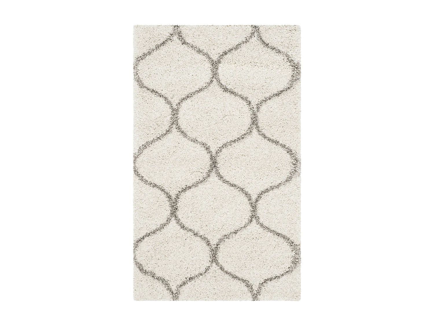 Tapis Neutre/Gris 91 X 152 cm - Zoey