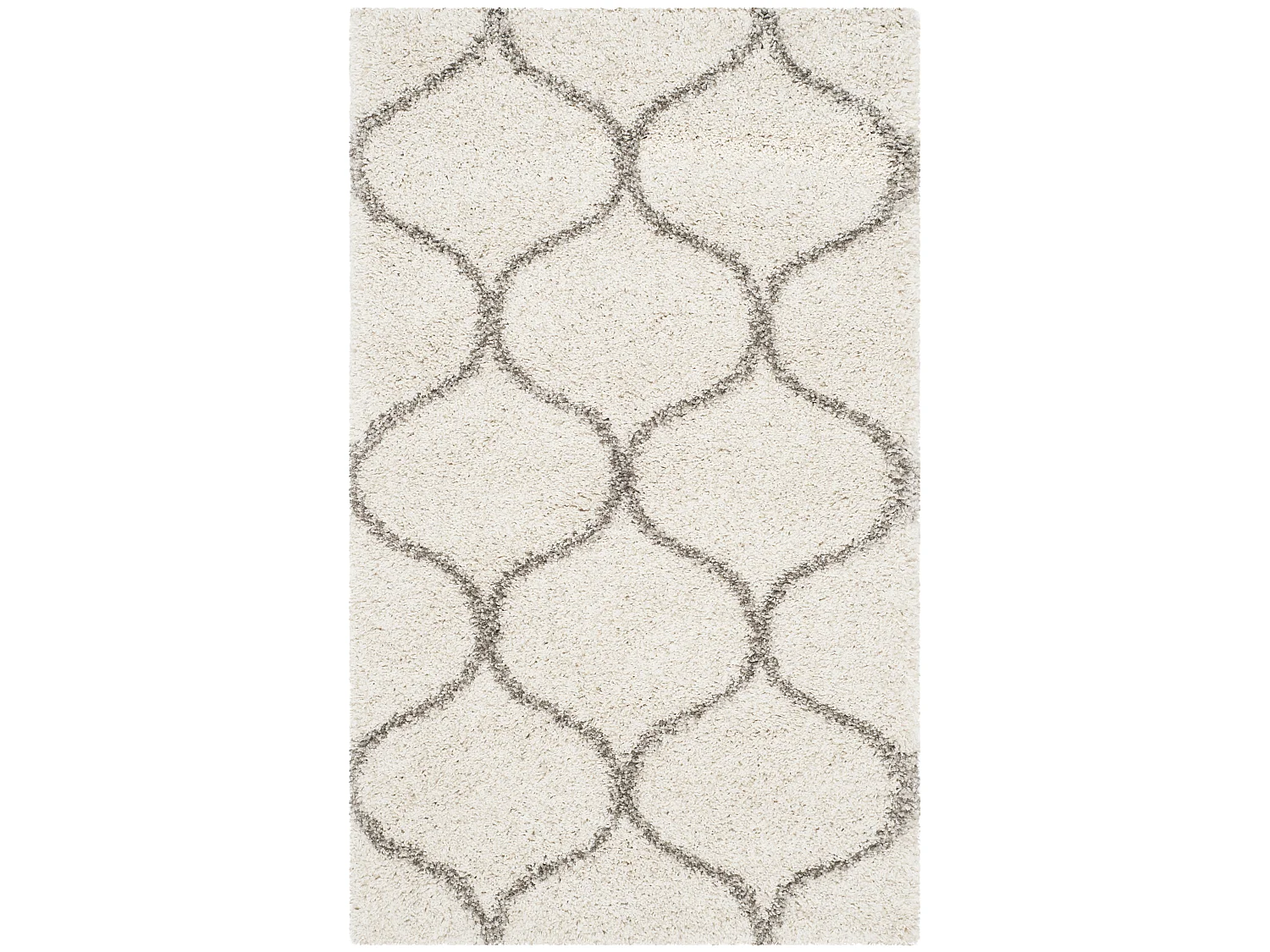 Tapis Neutre/Gris 91 X 152 cm - Zoey