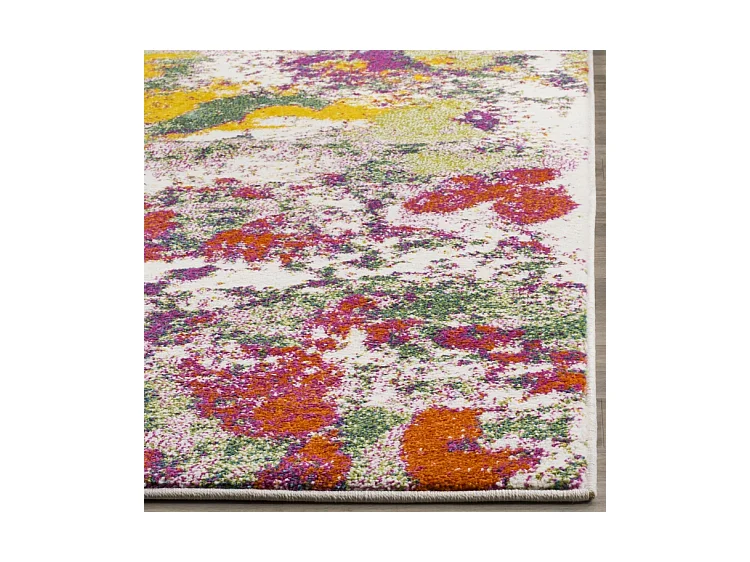 Tapis Vert/Rose 122 X 183 cm - Lexi