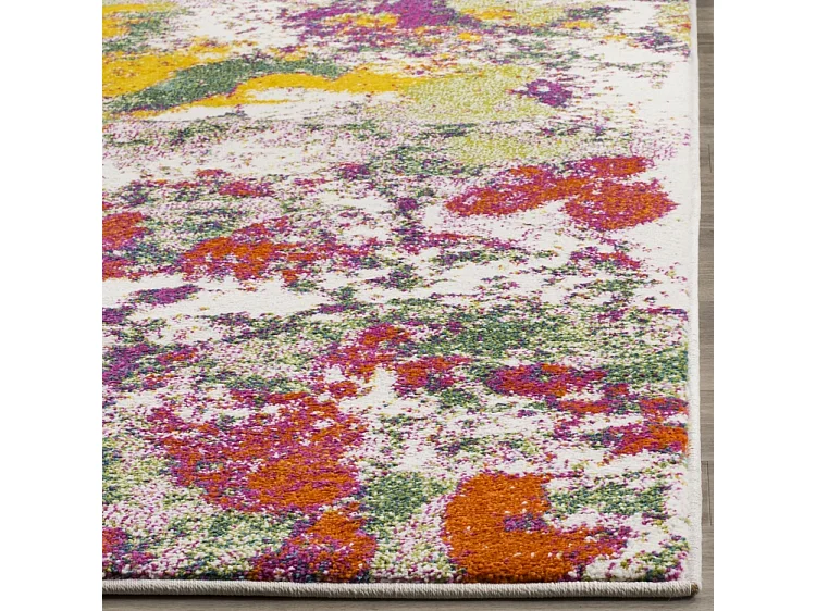 Tapis Vert/Rose 122 X 183 cm - Lexi
