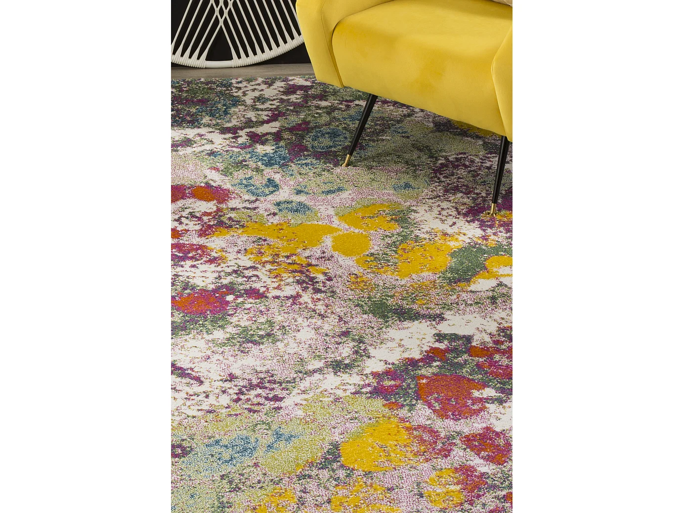 Tapis Vert/Rose 122 X 183 cm - Lexi