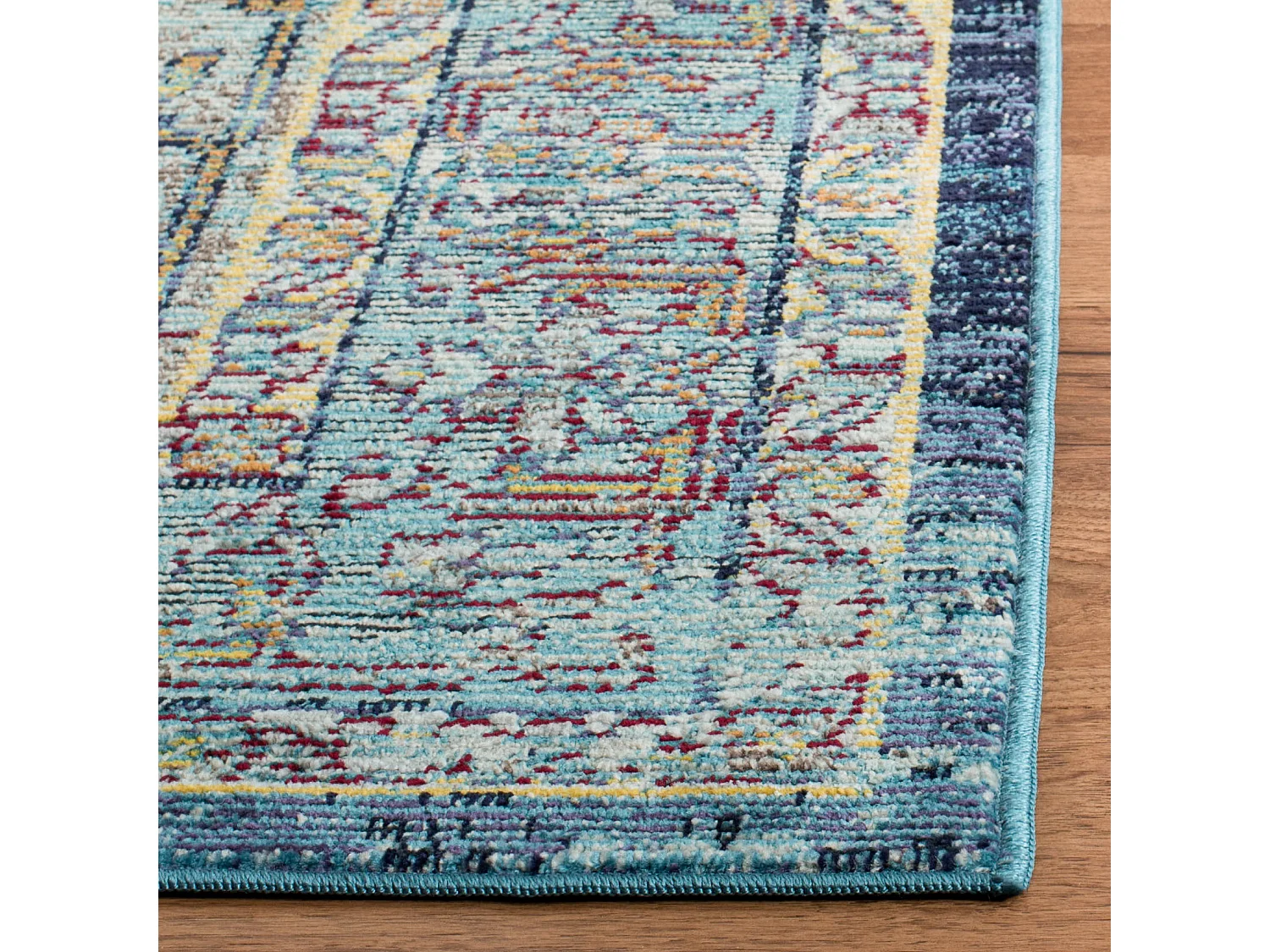 Tapis Bleu/Jaune 122 X 183 cm - Dahila