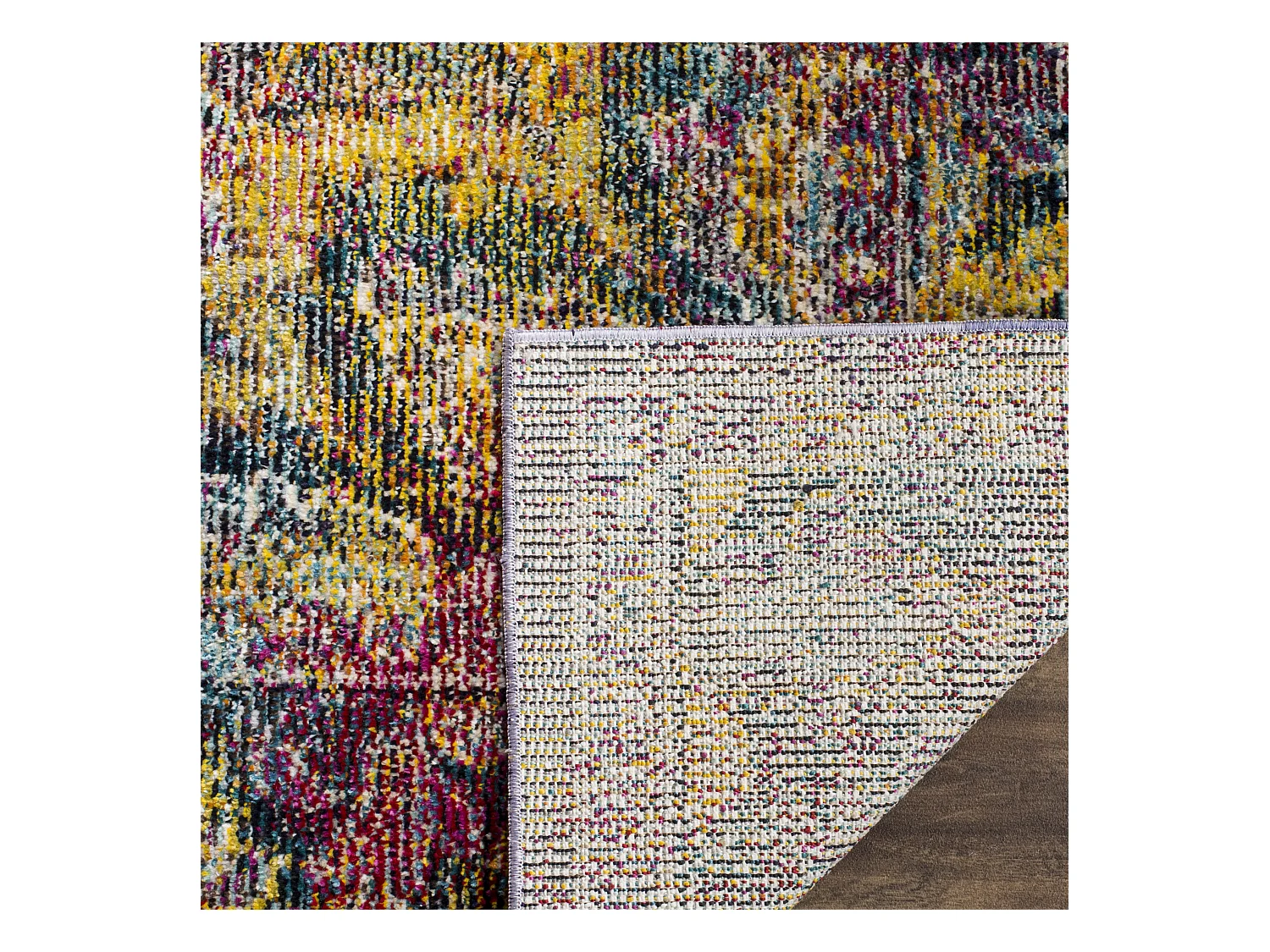 Tapis Bleu Marine/Bleu 122 X 183 cm - Dylan