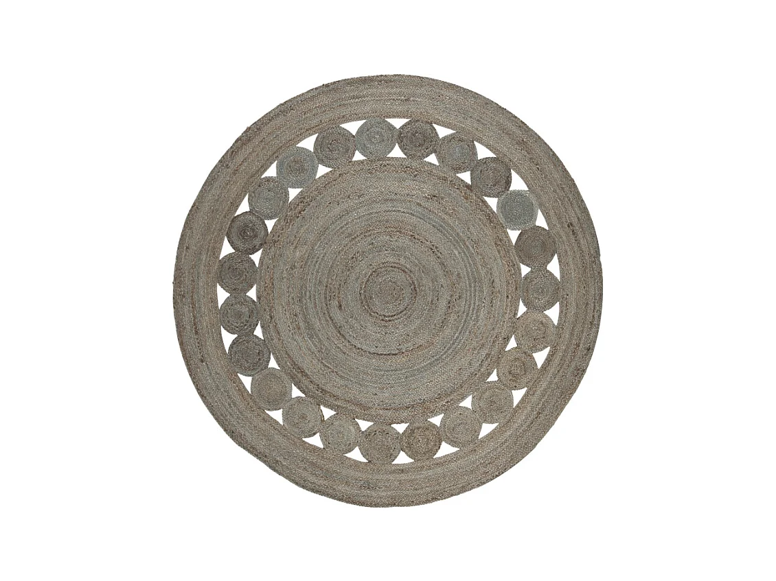 Tapis Gris 152 X 152 cm - Ismene