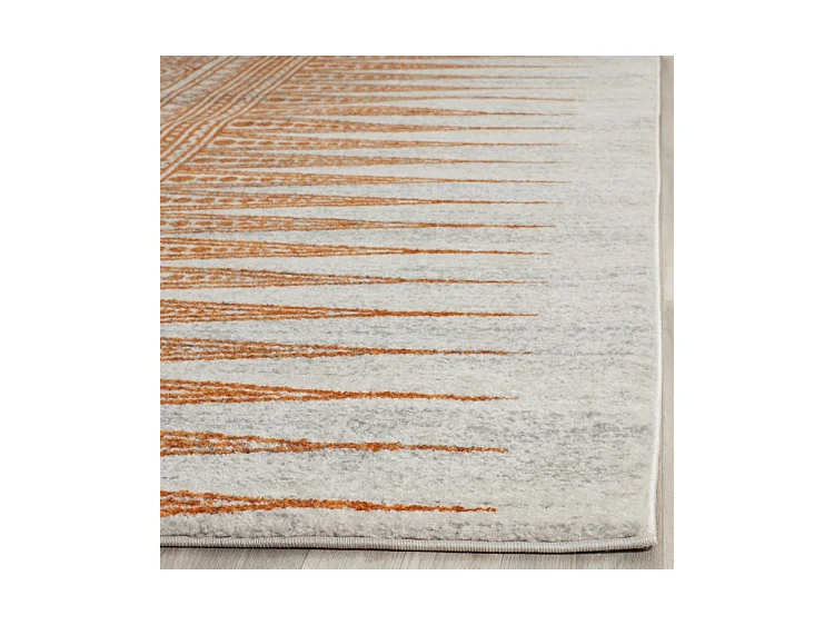 Tapis Neutre/Orange 155 X 229 cm - Gianna