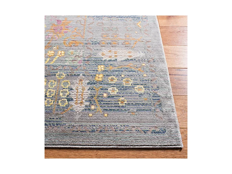 Tapis Gris/Multicolore 122 X 183 cm - Tatum