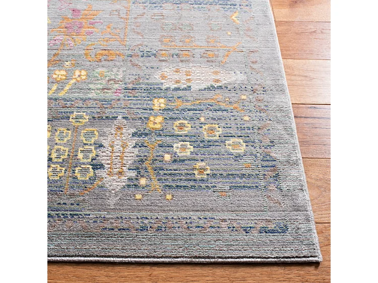 Tapis Gris/Multicolore 122 X 183 cm - Tatum