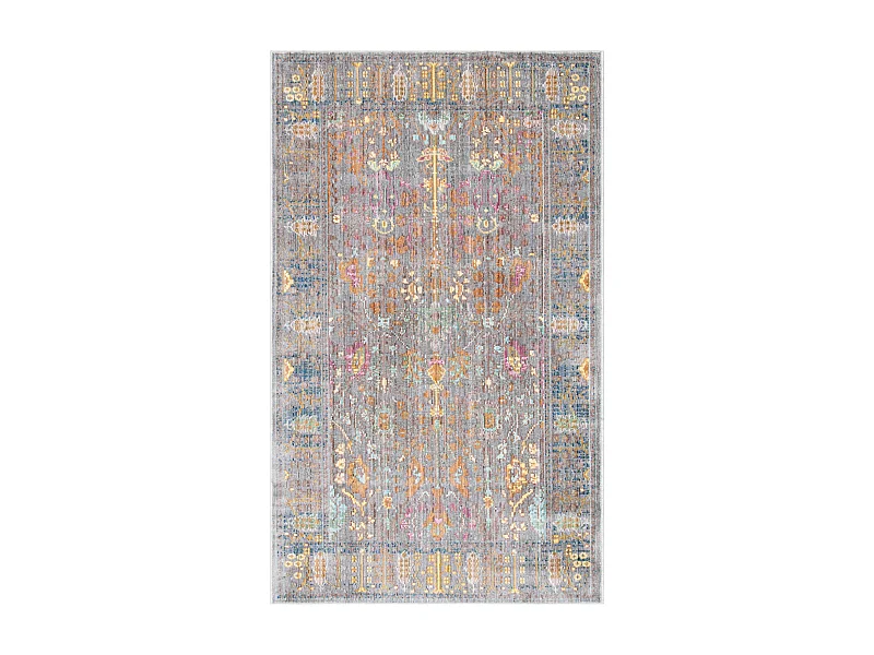 Tapis Gris/Multicolore 122 X 183 cm - Tatum