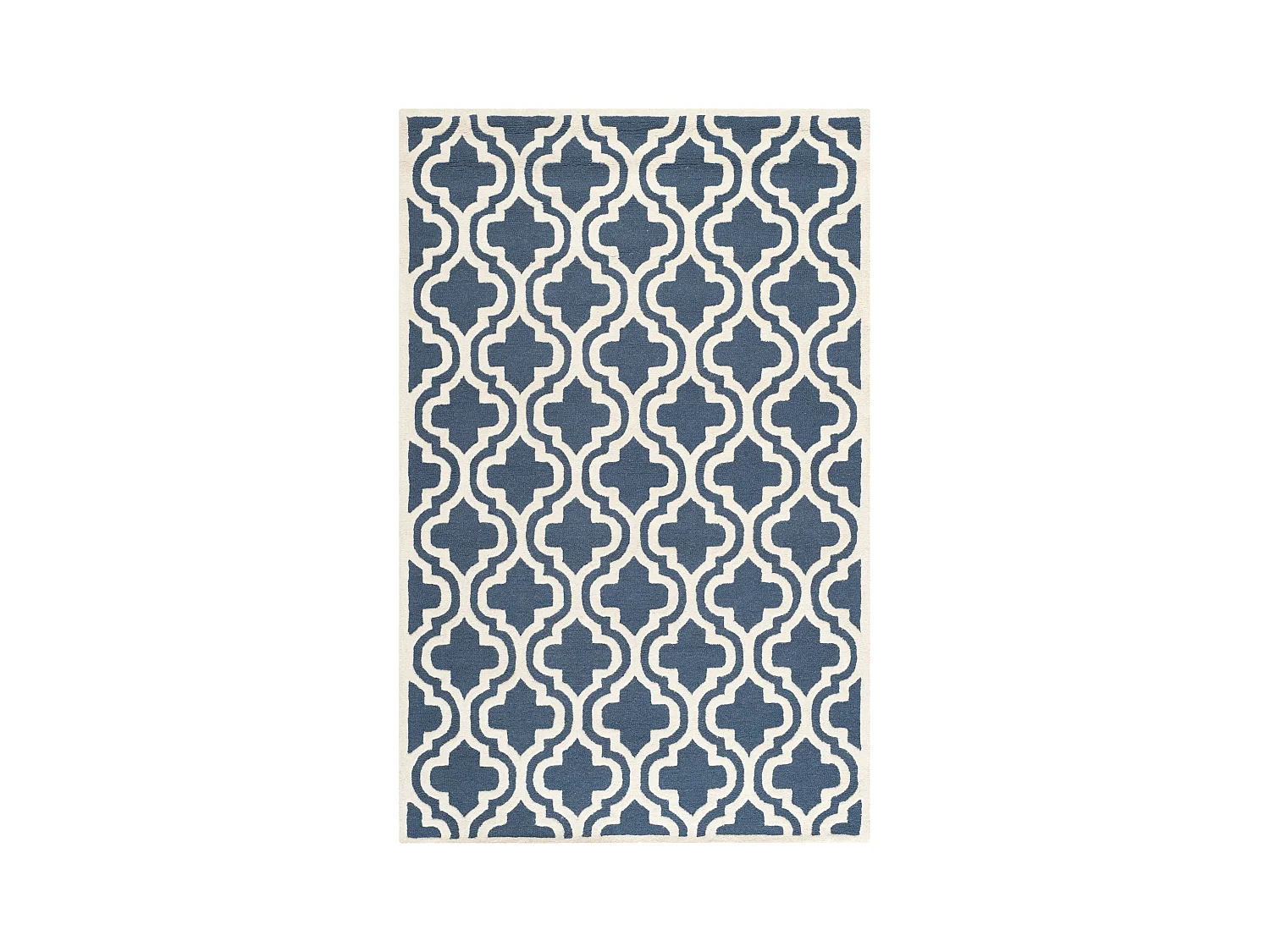 Tapis Bleu Marine/Neutre 183 X 274 cm - Oriana