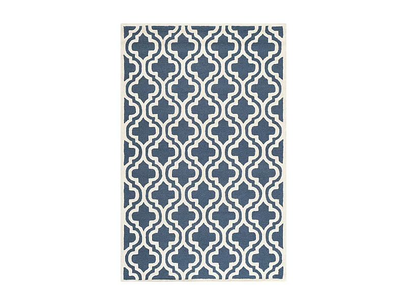 Tapis Bleu Marine/Neutre 183 X 274 cm - Oriana