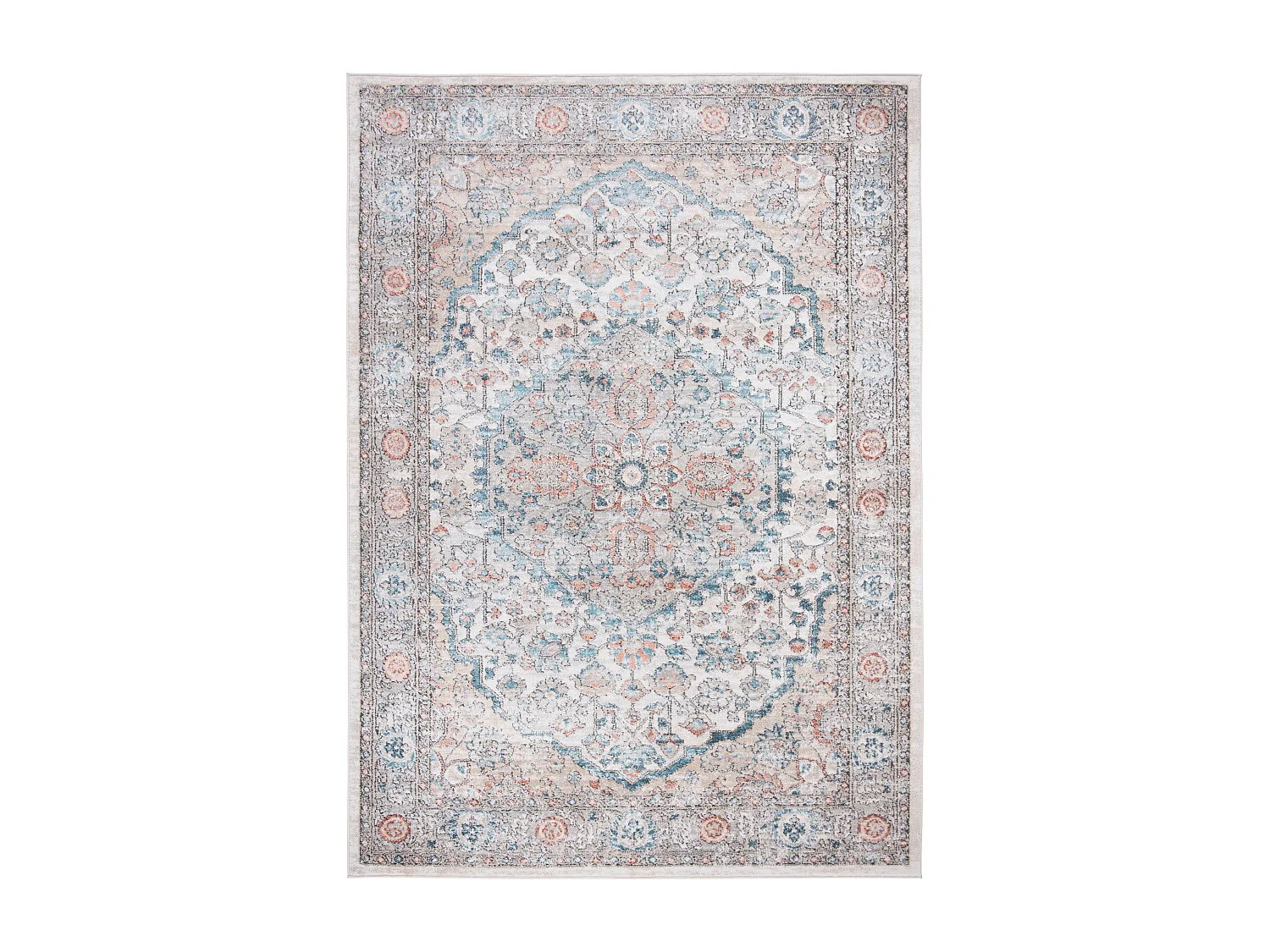Tapis Gris/Bleu 155 X 229 cm - Josephine