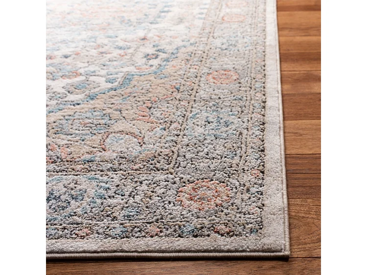 Tapis Gris/Bleu 155 X 229 cm - Josephine
