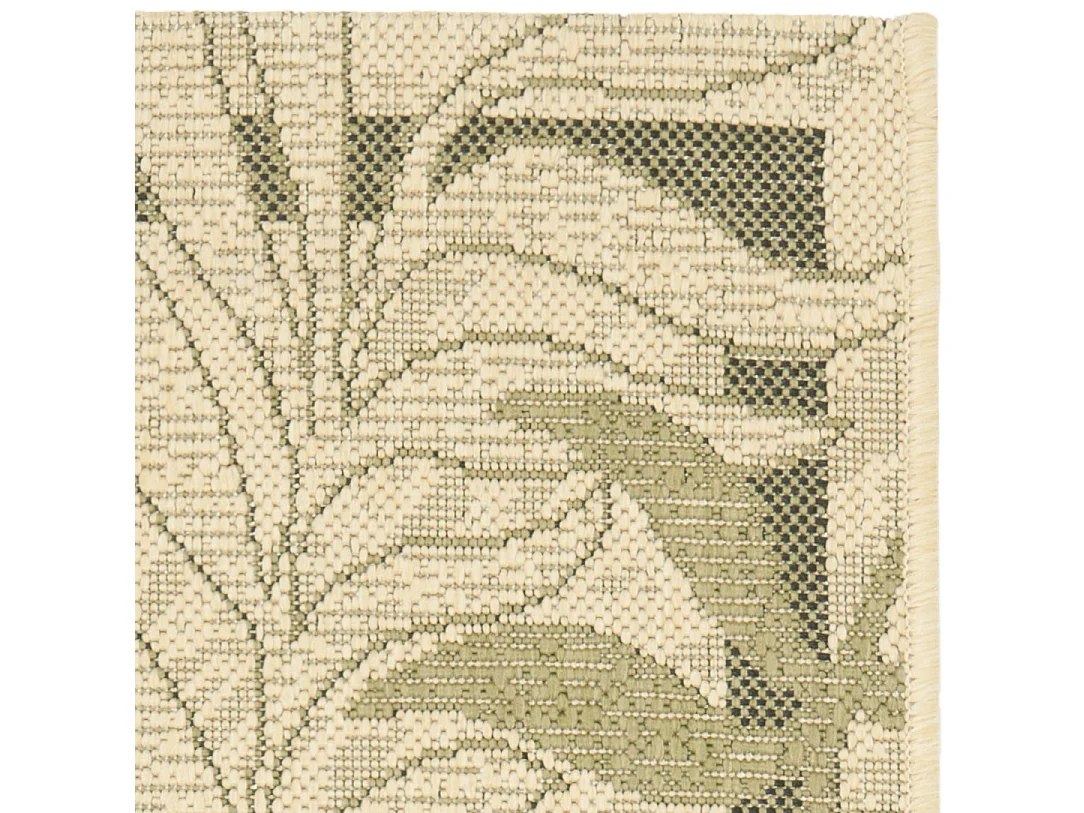 Tapis Vert/Beige 61 X 109 cm - Zofia