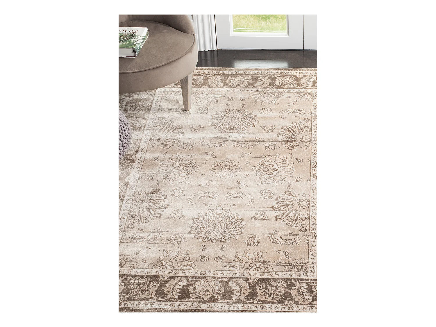 Tapis Neutre/Marron 244 X 335 cm - Darcy