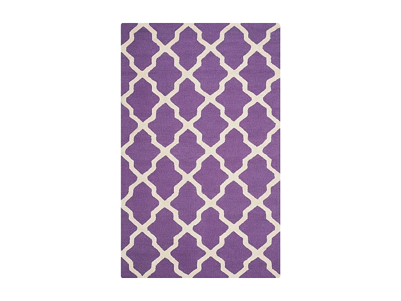 Tapis Violet/Ivoire 152 X 244 cm - Ava
