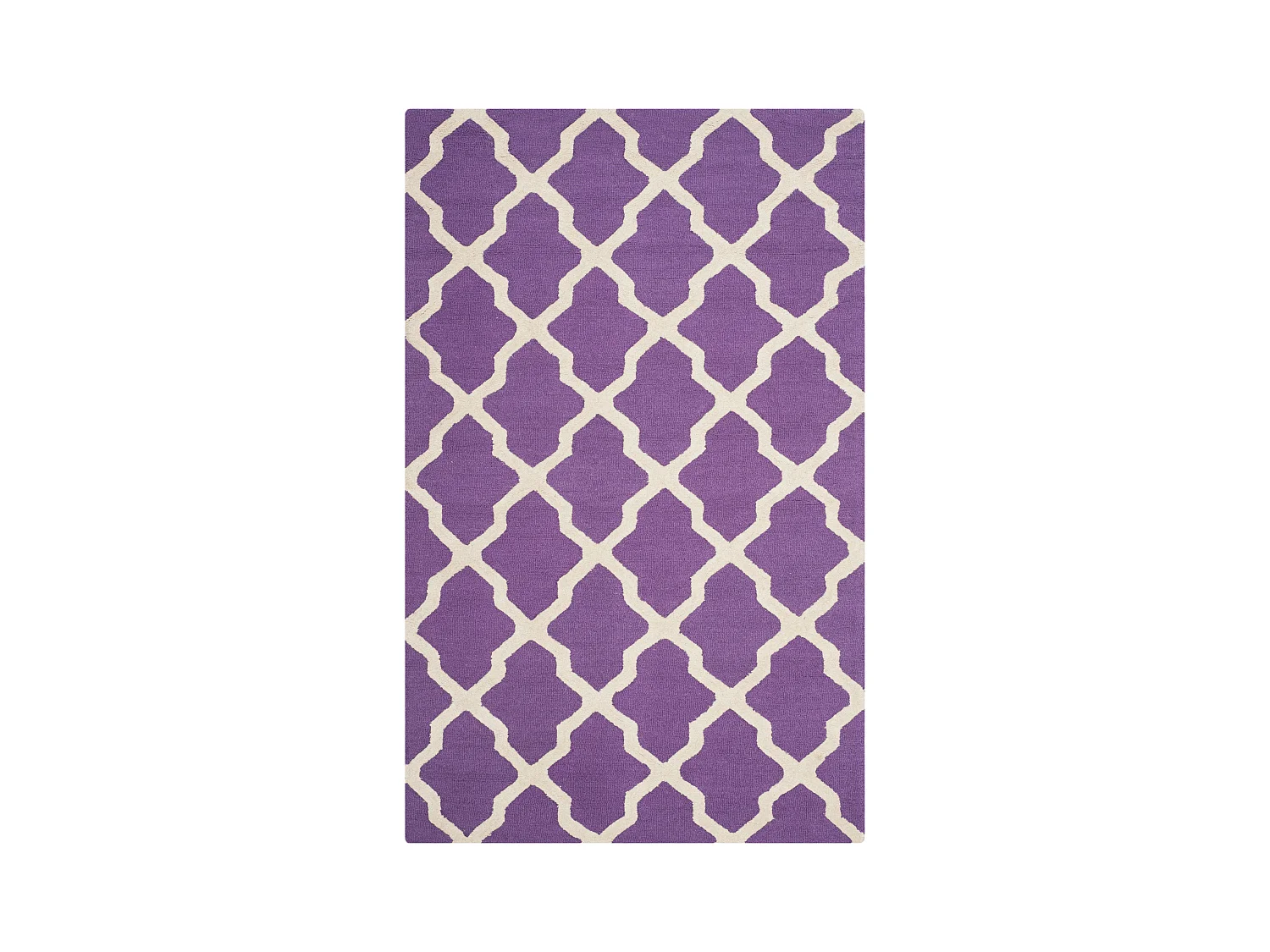 Tapis Violet/Ivoire 152 X 244 cm - Ava