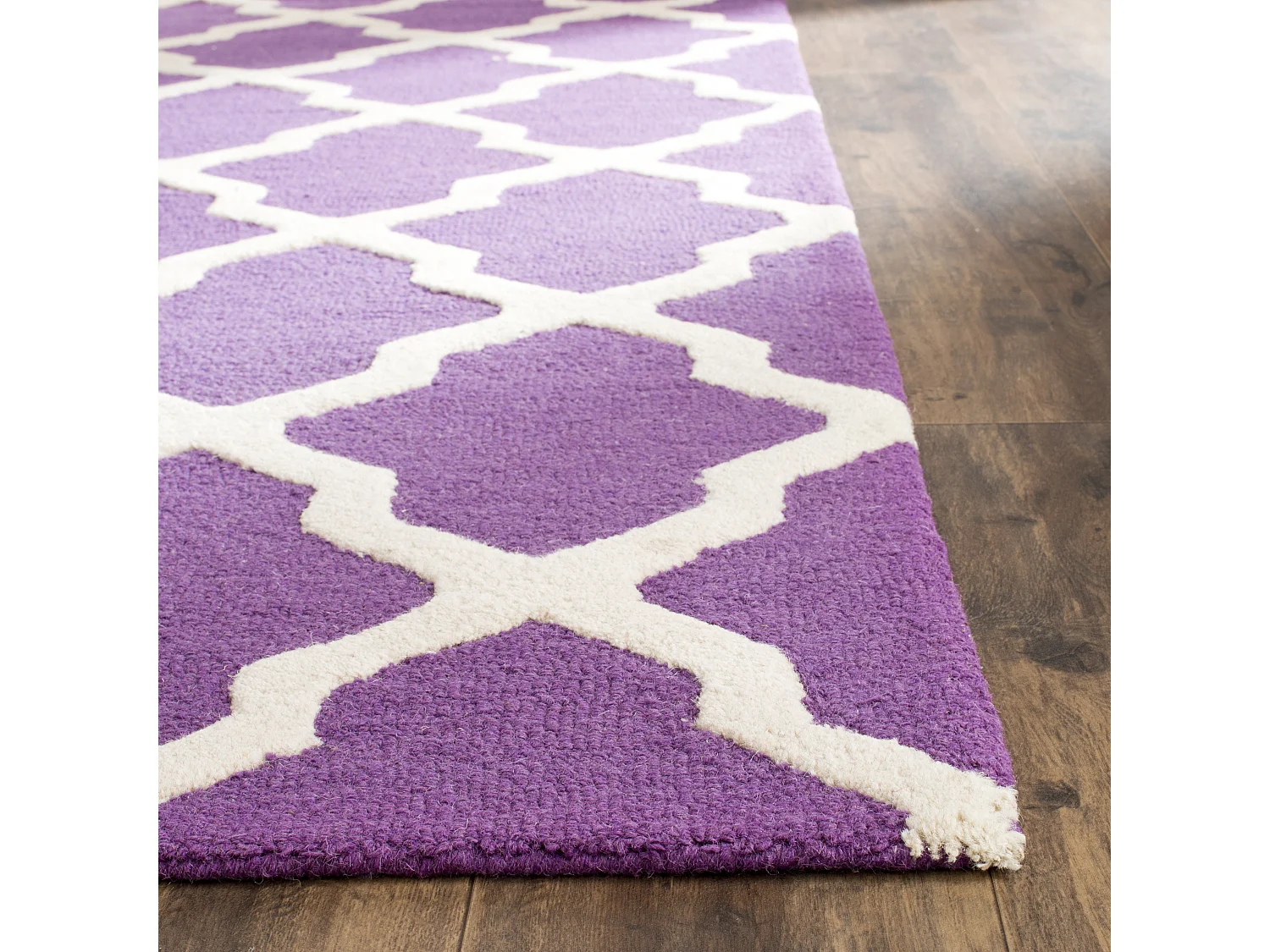 Tapis Violet/Ivoire 152 X 244 cm - Ava