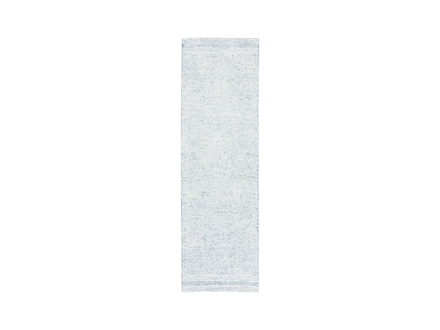 Tapis Ivoire/Bleu 69 X 244 cm - Alaska