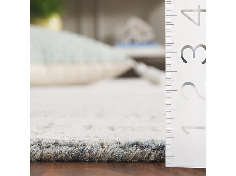 Tapis Ivoire/Bleu 69 X 244 cm - Alaska