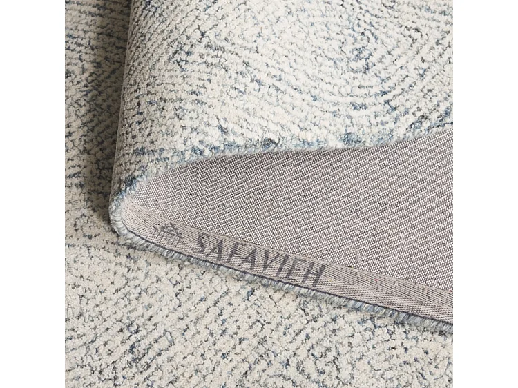 Tapis Ivoire/Bleu 69 X 244 cm - Alaska