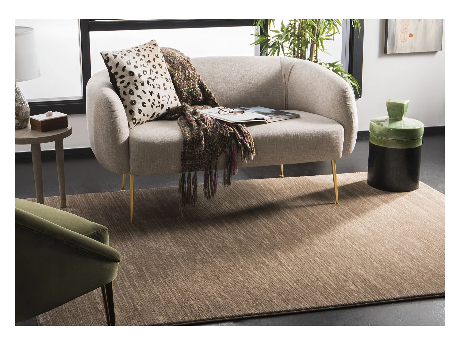 Tapis Marron 122 X 183 cm - Valentine