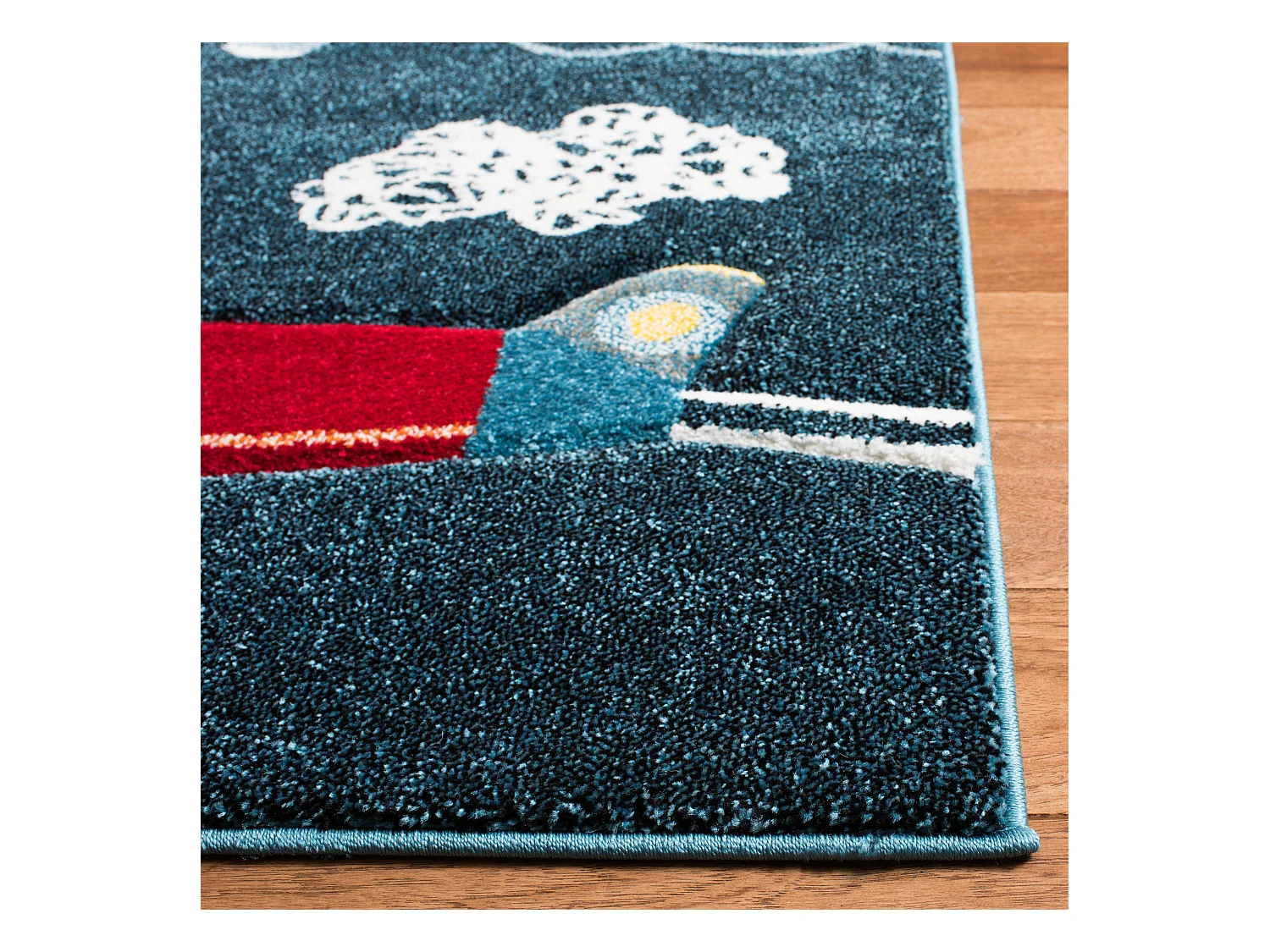 Tapis Bleu Marine/Neutre 122 X 183 cm - Layla