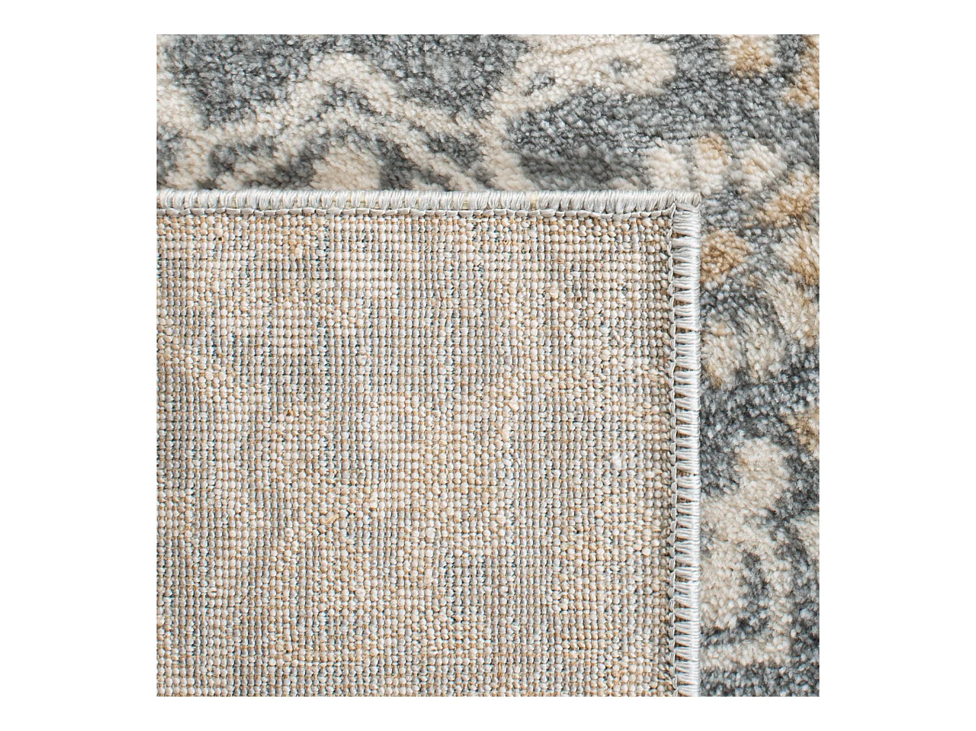 Tapis Gris/Neutre 91 X 152 cm - Scarlett