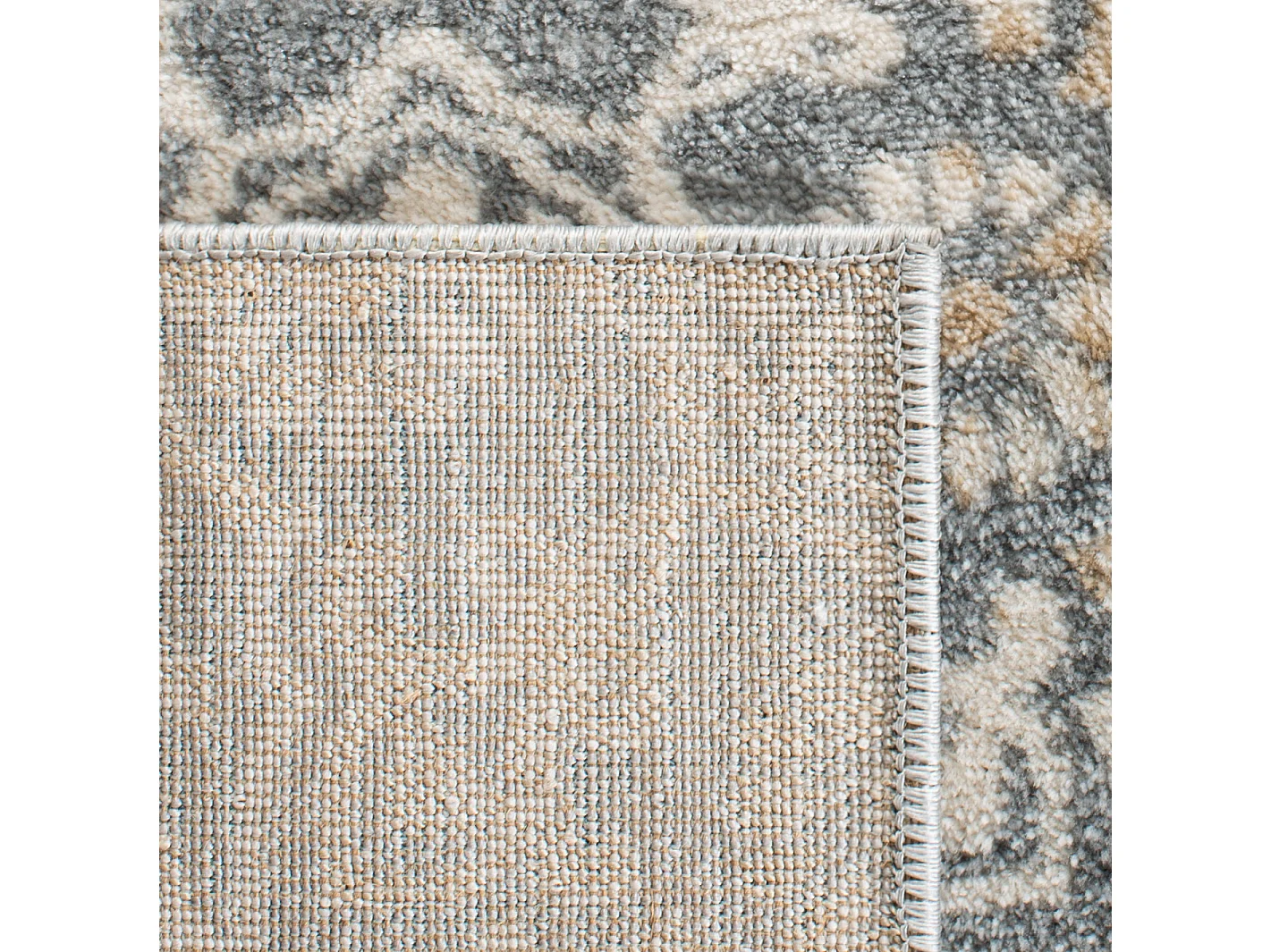 Tapis Gris/Neutre 91 X 152 cm - Scarlett
