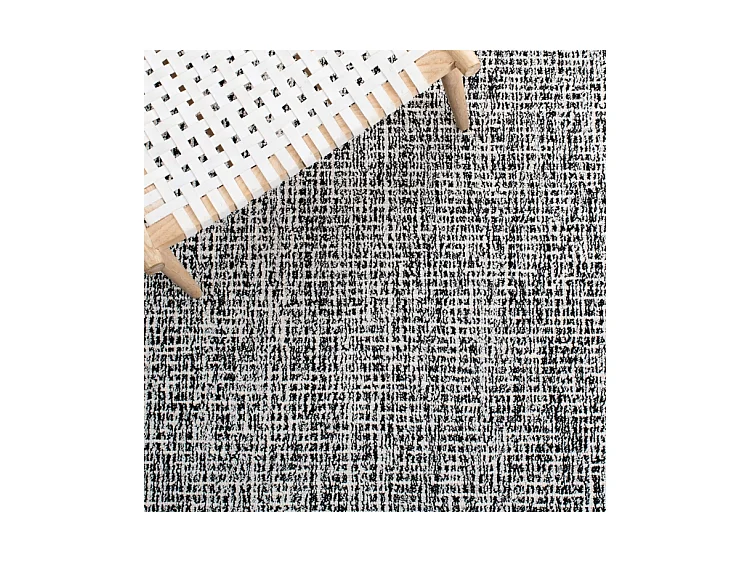 Tapis Noir/Ivoire 69 X 244 cm - Damaris