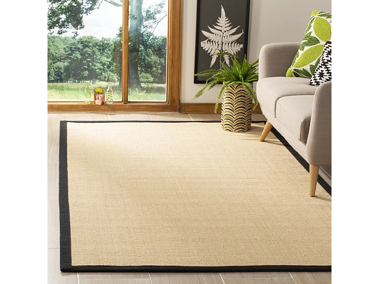 Tapis Beige/Noir 183 X 274 cm - Cathy