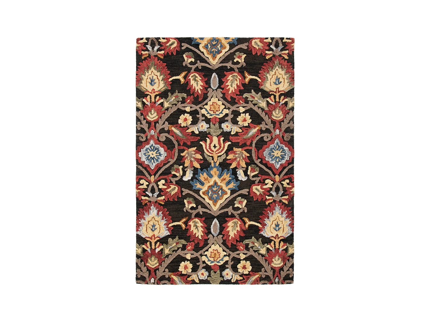 Tapis Charbon/Multi 91 X 152 cm - Juni