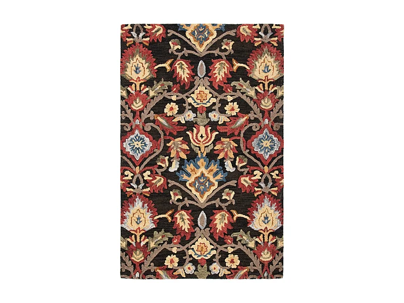Tapis Charbon/Multi 91 X 152 cm - Juni