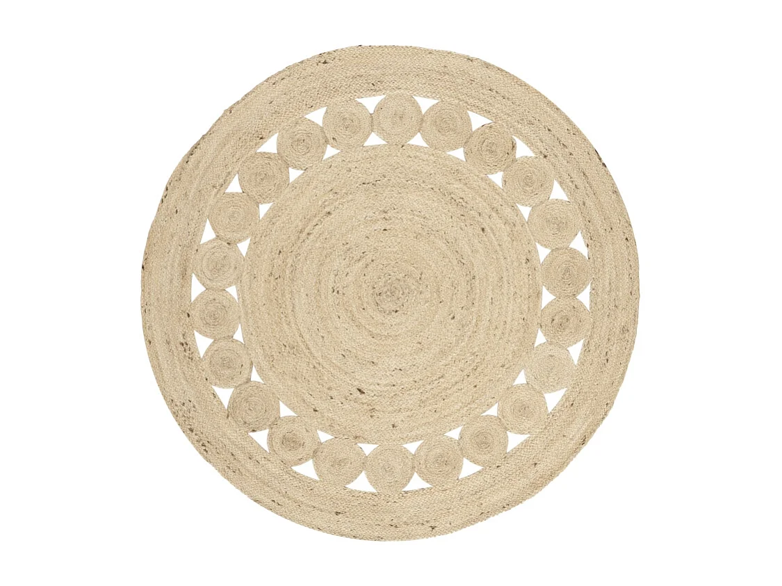 Tapis Blanc 91 X 91 cm - Esmé