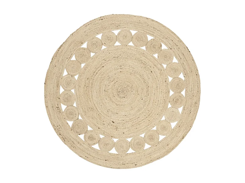 Tapis Blanc 91 X 91 cm - Esmé