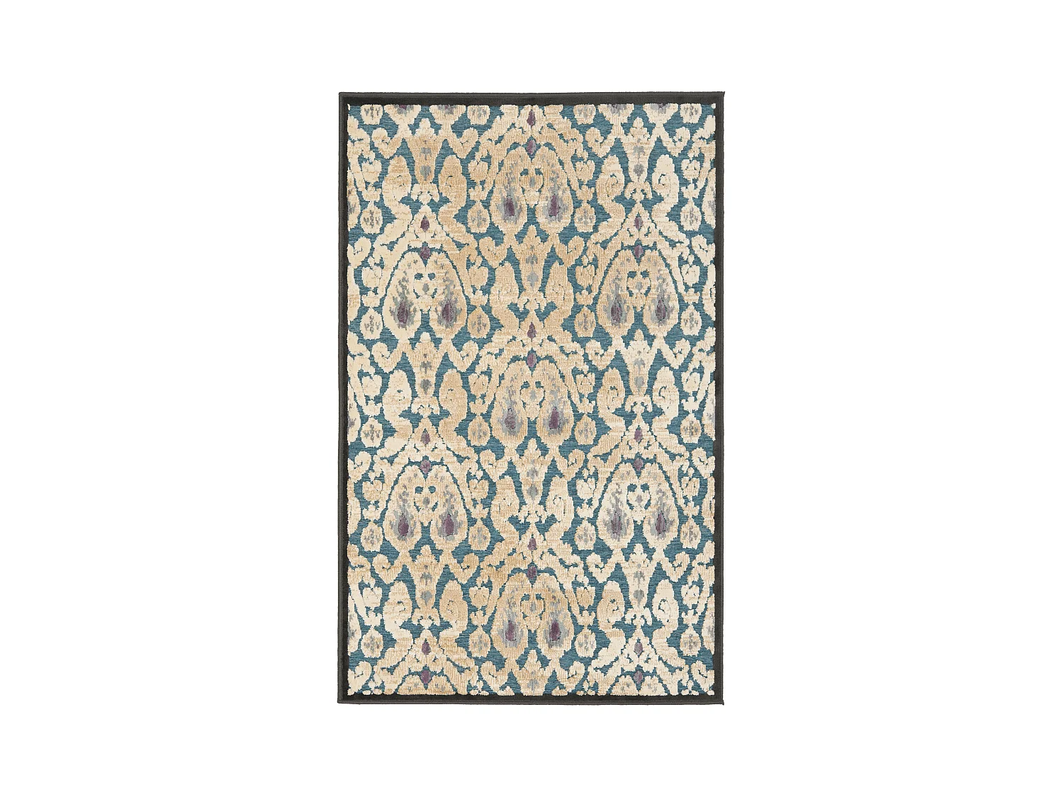 Tapis Jaune/Gris 79 X 122 cm - Dandi